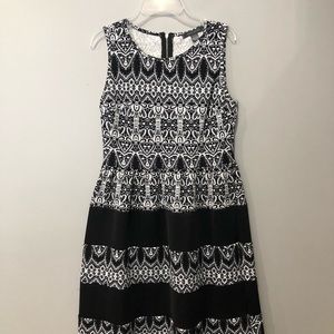 Patterned dress